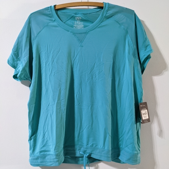 🩵 NEW ATHLETIC Aqua Top Size S - Picture 1 of 7